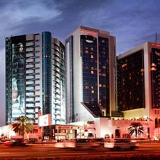 Crown Plaza, Sheik Zayed