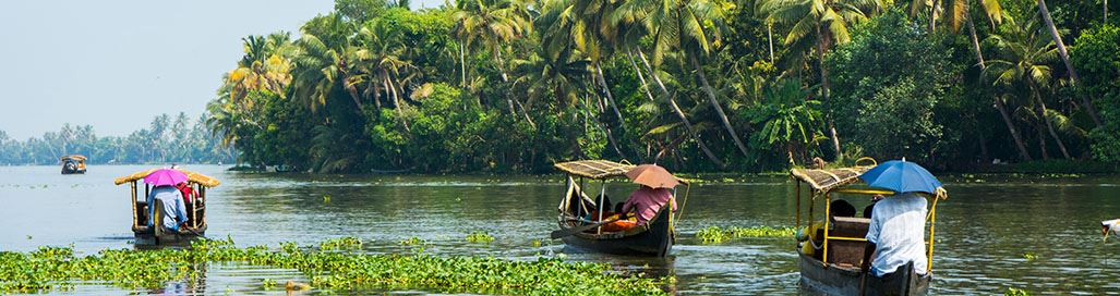 Holidays to Kerala India Cochin Periyar Houseboat Packages Kovalam