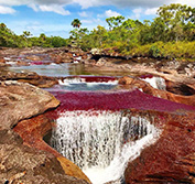 Walking Holiday Colombia Hiking Rainbow River Crystal Canyon El Penol Tayrona